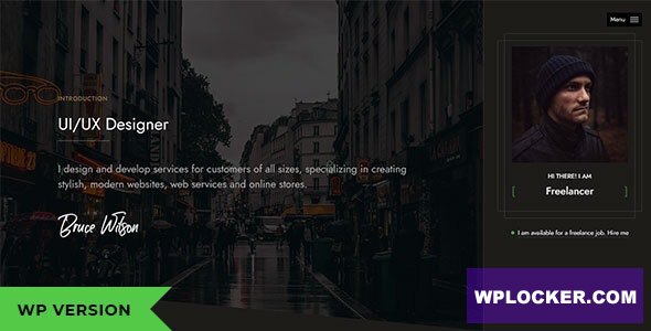 Resumo v1.0.3 - Personal Portfolio WordPress Theme