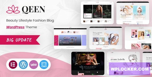 Qeen v1.1 - Fashion Lifestyle Blog WordPress Theme