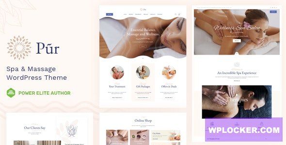 Pur v13.6 - Wellness & Spa WordPress Theme