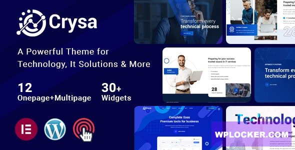 Crysa v1.0.2 - IT Solutions WordPress Theme