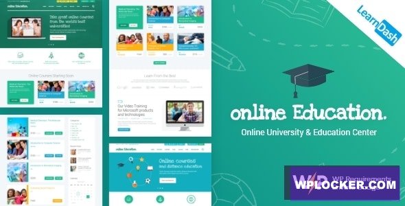Education Center v3.6.4 - LMS Online University & School Courses Studying WordPress Theme