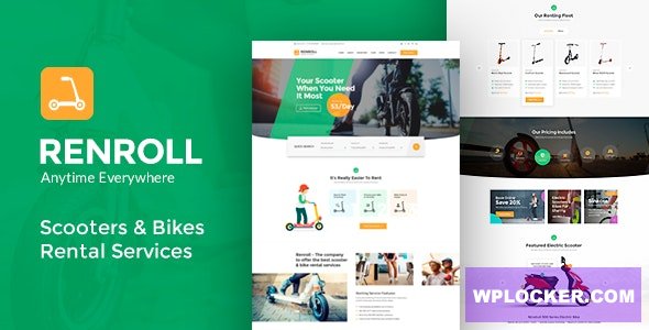 Renroll v7.1 - Scooter & Bike Rentals Theme