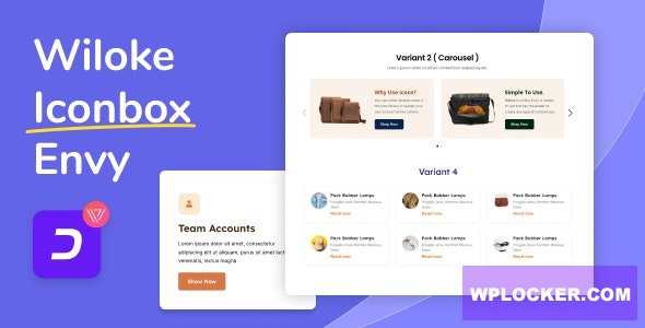 Wiloke Icon Box Envy For Elementor v1.0.17