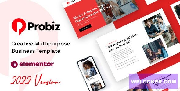 Probiz v4.1 - An Easy to Use and Multipurpose Business and Corporate WordPress Theme