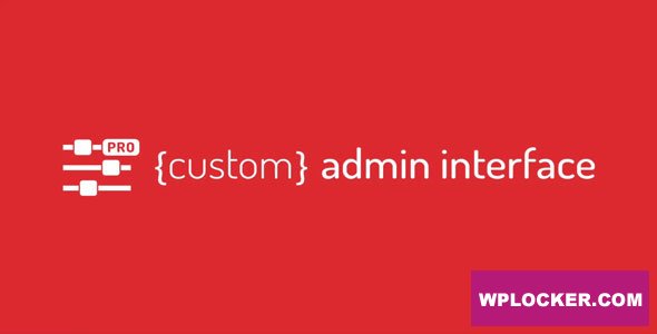 Custom Admin Interface Pro 1.48