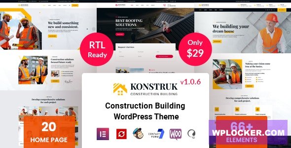 Konstruk v1.1.0 - Construction WordPress Theme