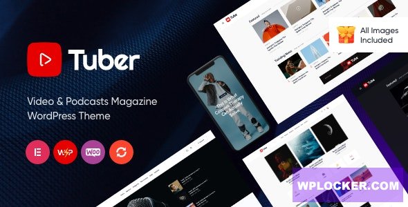 Tuber v1.0 - Video Blog & Podcast WordPress Theme
