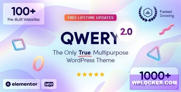 Qwery v2.1.0 - Multi-Purpose Business WordPress Theme + RTL