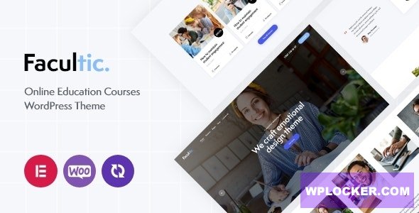 Facultic v1.0 - Online Education Courses WordPress Theme