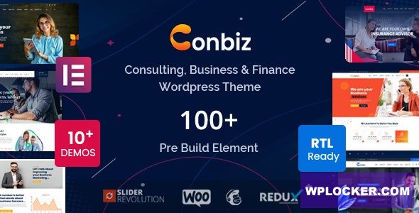 Conbiz v1.6 – Business & Consulting WordPress Theme
