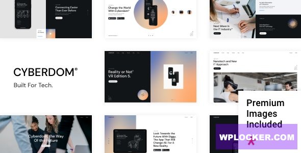 Cyberdom v1.0 - Technology and Software Company Theme