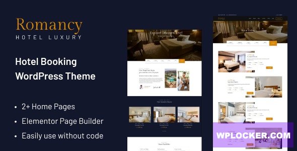 Romancy v1.0.5 - Hotel Booking WordPress Theme