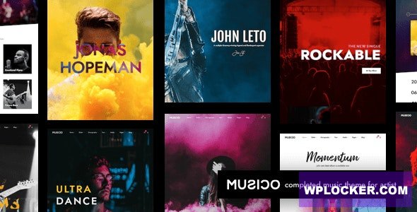Musico v3.2.4 - Music WordPress Theme