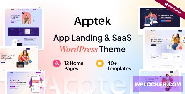 Apptek v1.0.1 - App & SaaS Theme