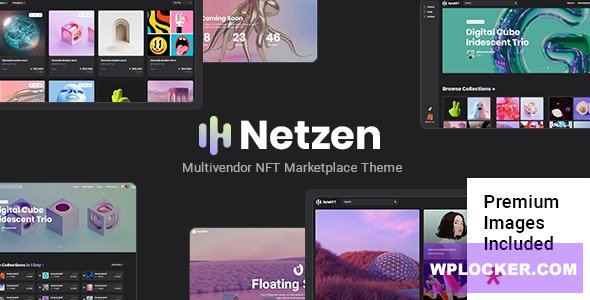 Netzen v1.0 - Multivendor NFT Marketplace Theme