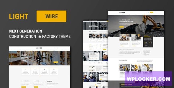 Lightwire v1.1.0 - Construction And Industry Theme