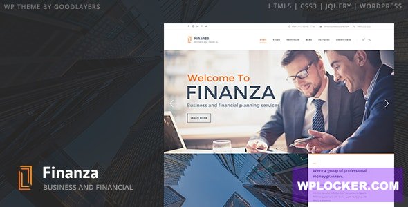 Finanza v1.3.4 - Business & Financial WordPress