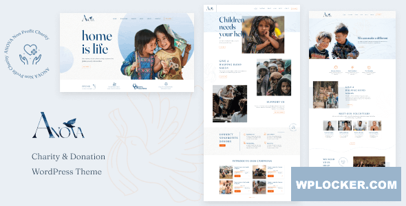 Anova v1.0.1 - Charity & Donation WordPress Theme