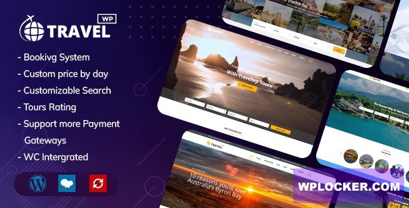 Travel WP v1.7.1 - Tour & Travel WordPress Theme