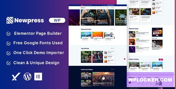 Newpress v2.0.0 - Blog Magazine WordPress Theme
