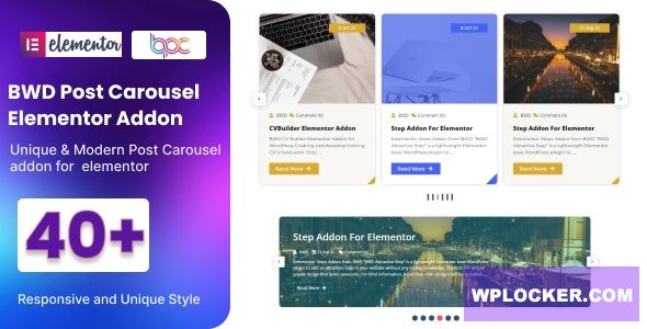 WooCommerce Product Carousel Addon For Elementor v1.0