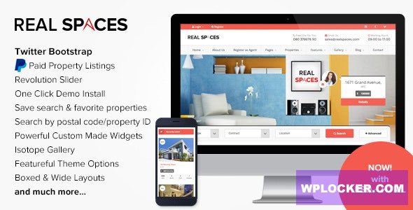Real Spaces v3.0 - WordPress Properties Directory Theme