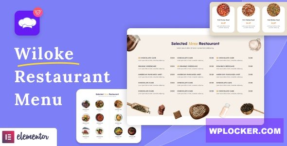 Wiloke Restaurant Menu for Elementor v1.0.23
