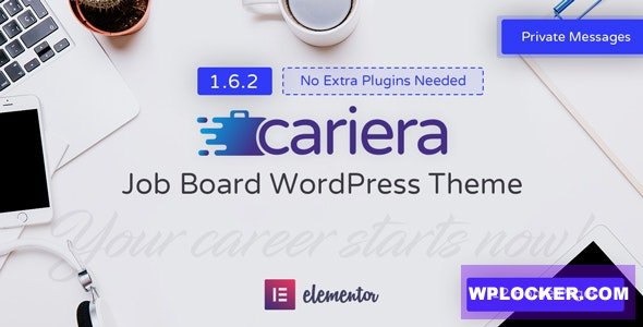 Cariera v1.6.2 - Job Board WordPress Theme