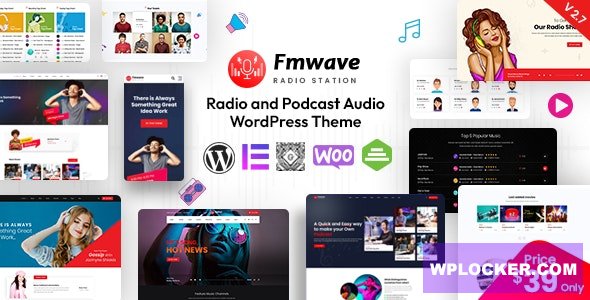 Fmwave v2.7 - Radio Station WordPress Theme + RTL