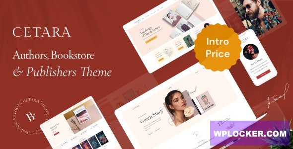 Cetara v2.0 - Beautiful WordPress Theme for Authors