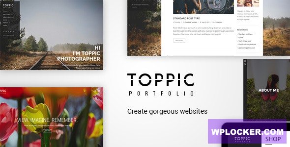 TopPic v4.1.5 - Portfolio Photography Theme