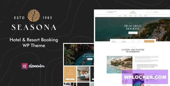 Seasona v1.1.4 - Hotel & Resort Booking WordPress Theme