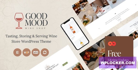 Good Mood v1.0 - Wine Shop WordPress Theme