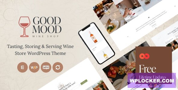 Good Mood v1.0 - Wine Shop WordPress Theme