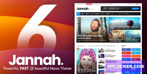 Jannah News v6.0.0 - Newspaper Magazine News AMP BuddyPress