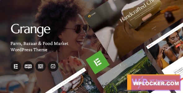 Grange v1.0 - Farm, Bazaar & Food Market WordPress Theme