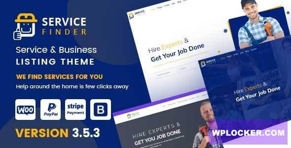 Service Finder v3.5.3 - Provider and Business Listing Theme
