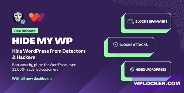 Hide My WP v6.2.11 - Amazing Security Plugin for WordPress!