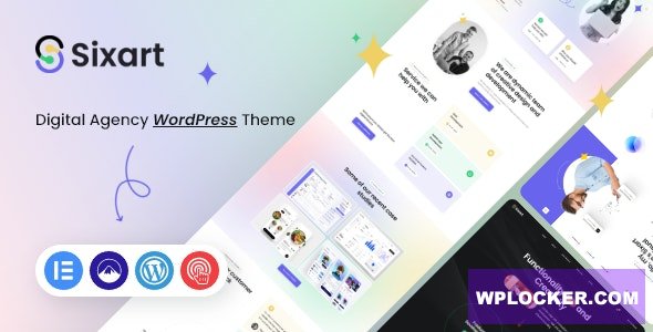 Sixart v1.0.1 - Digital Agency WordPress Theme