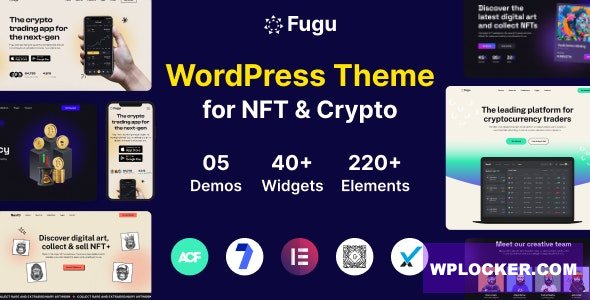 Fugu v1.0.4 - NFT & Crypto WordPress Theme