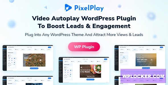 PixelPlay v1.0.0 - Video Autoplay And Thumbnail Overlay WordPress Plugin