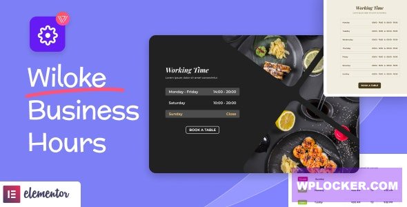 Wiloke Business Hours For Elementor v1.0.24