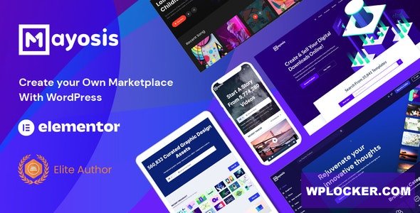 Mayosis v4.5.1 - Digital Marketplace WordPress Theme
