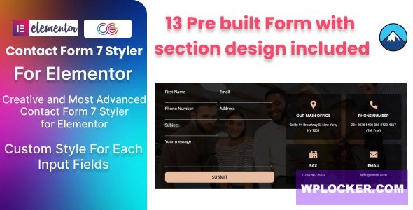 Contact Form 7 Styler Addon For Elementor v1.0