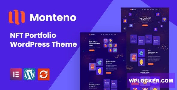 Monteno v1.0 - NFT Portfolio WordPress Theme
