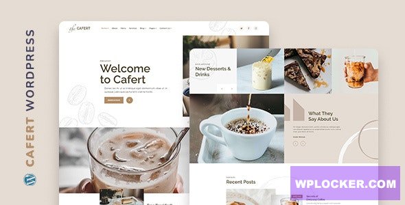 Cafert v1.0 – Cafe and Restaurant WordPress Theme