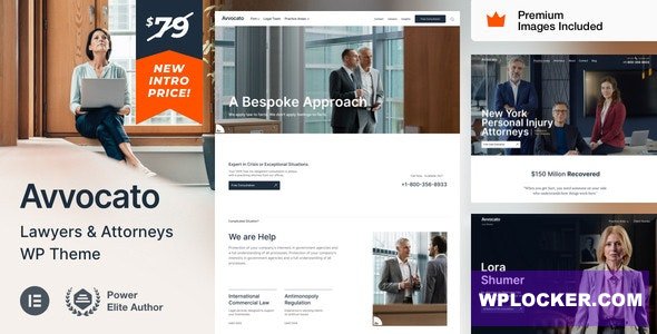 Avvocato v1.0 - Lawyer & Attorney WordPress Theme