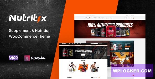 Nutritix v1.1.5 - Supplement & Nutrition WooCommerce Theme