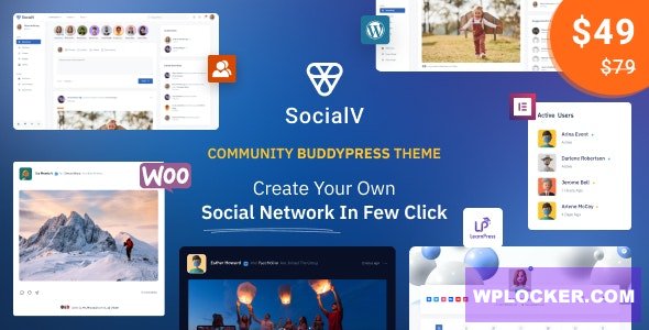 SocialV v1.7.0 - Social Network and Community BuddyPress Theme