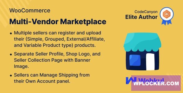 WordPress WooCommerce Multi Vendor Marketplace Plugin v5.2.4